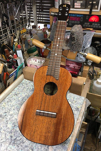 ウクレレ：#62 Honduran Mahogany Concert Ukulele